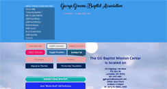 Desktop Screenshot of ggbaptist.com